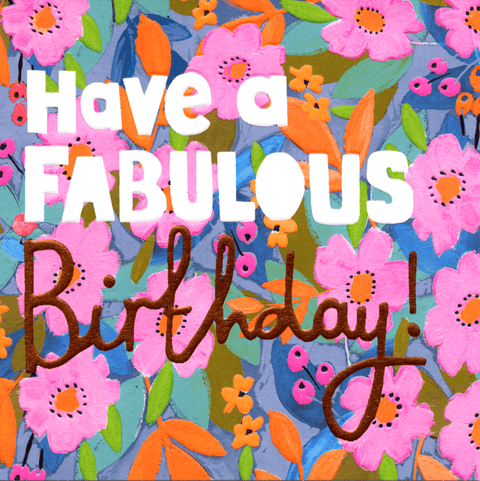 Birthday CardPaper SaladComedy Card CompanyFabulous birthday