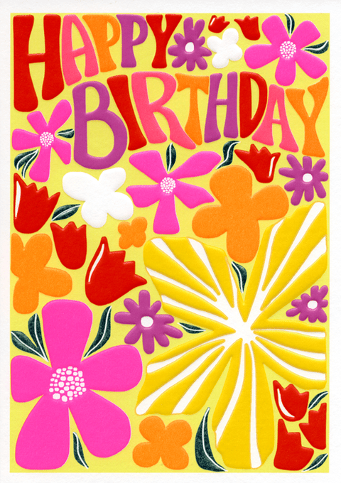 Birthday CardPaper SaladComedy Card CompanyFlowers