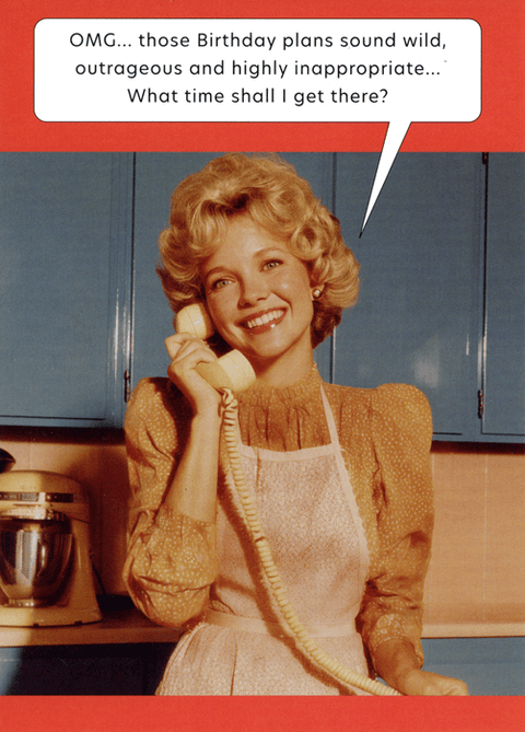 Birthday CardPaperlinkComedy Card CompanyOutrageous birthday plans