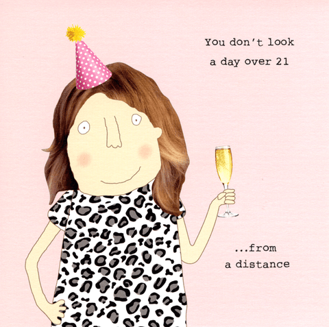 Birthday CardRosie Made a ThingComedy Card CompanyDay over 21