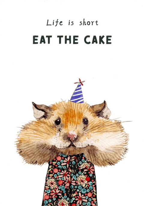 Birthday CardRosie Made a ThingComedy Card CompanyEat the cake