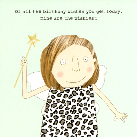 Birthday CardRosie Made a ThingComedy Card CompanyWishiest birthday wishes
