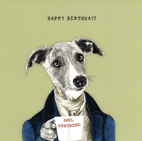 Birthday CardSally ScaffardiComedy Card CompanyEarl Greyhound