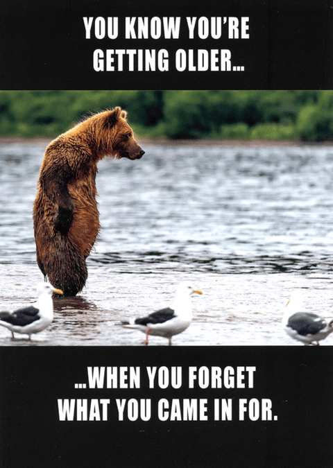 Birthday CardUK GreetingsComedy Card CompanyForget what came in for
