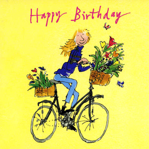 Birthday CardWoodmansterneComedy Card CompanyQuentin - Birthday Bike