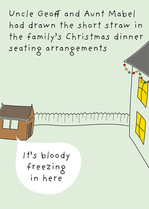 Christmas seating arrangements