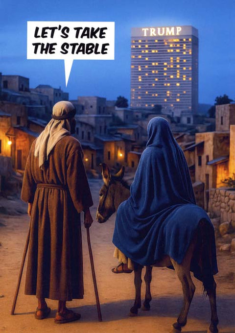 Trump hotel - take the stable