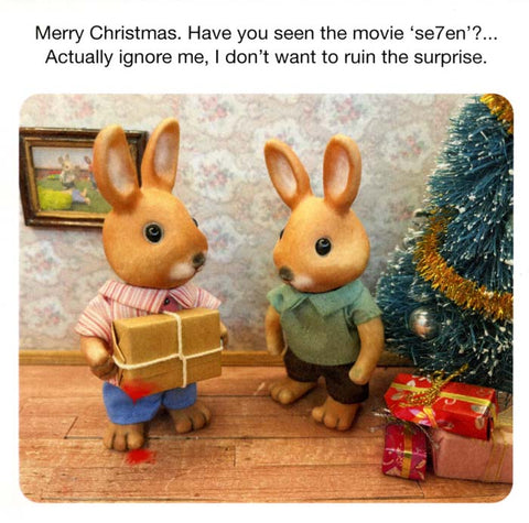 Seen the movie Se7en?