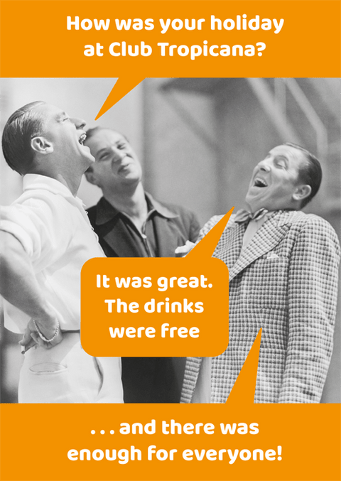 Funny CardsComedy Card CompanyComedy Card CompanyClub Tropicana
