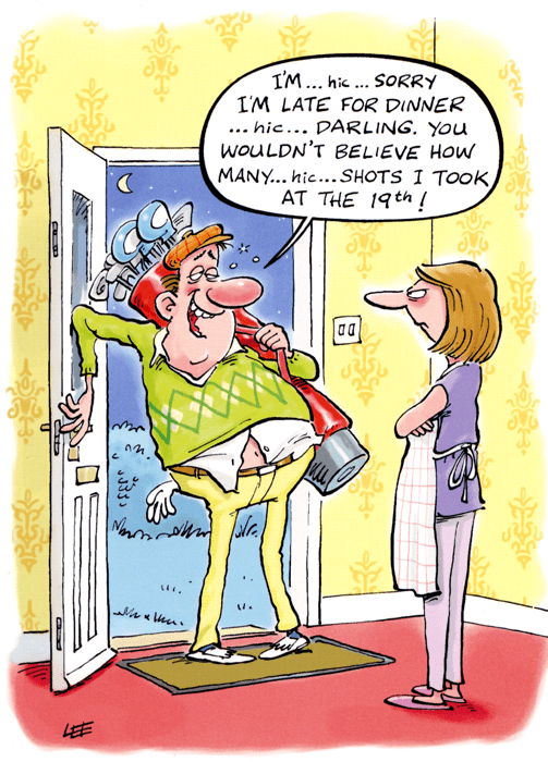 Golf Card Rude Funny golf card by Country Cards - Shots at the 19th – Comedy Card Company