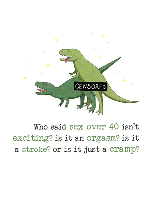 Funny CardsDandelion StationeryComedy Card CompanySex over 40