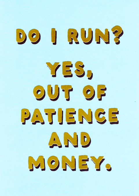 Funny CardsOhh DeerComedy Card CompanyDo I run?