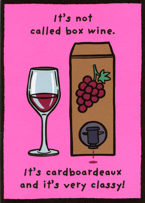 Funny CardsPigmentComedy Card CompanyBox Wine