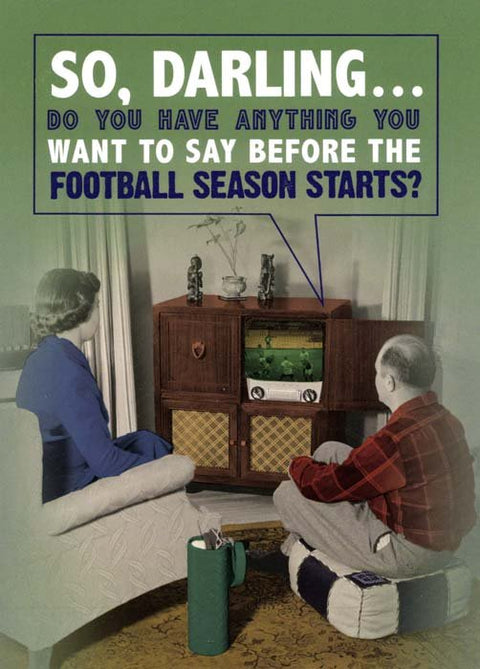 Funny CardsQuitting HollywoodComedy Card CompanyFootball Season