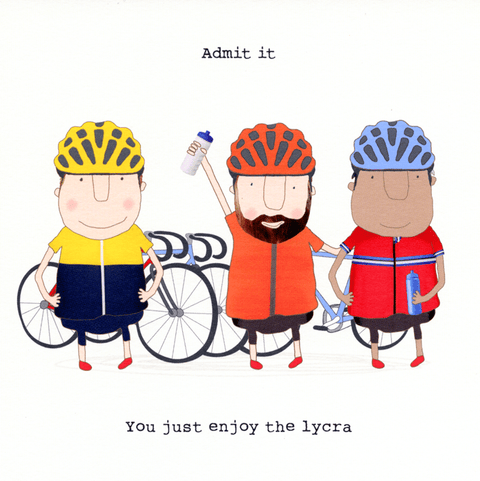 Funny CardsRosie Made a ThingComedy Card CompanyEnjoy the Lycra