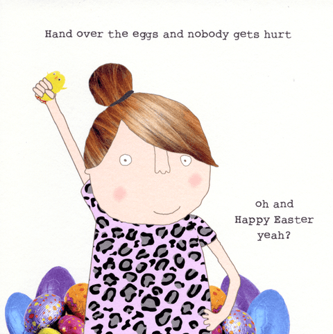 Funny CardsRosie Made a ThingComedy Card CompanyHand over the eggs