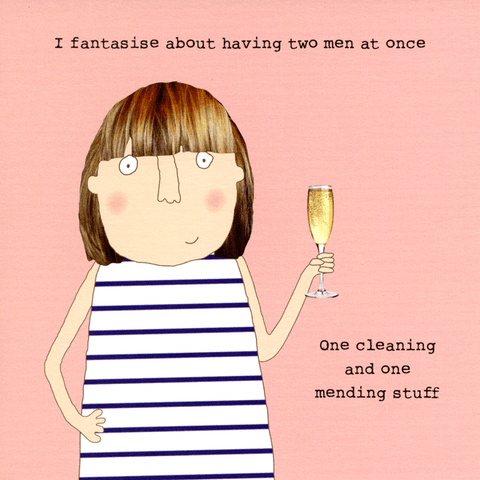 Funny CardsRosie Made a ThingComedy Card CompanyTwo men at once