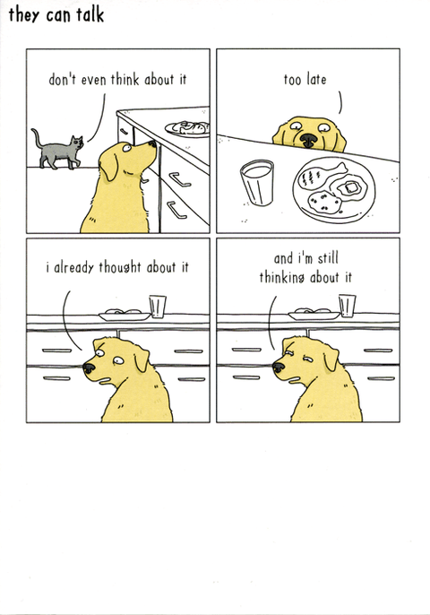 Funny CardsWoodmansterneComedy Card CompanyDon't even think about it