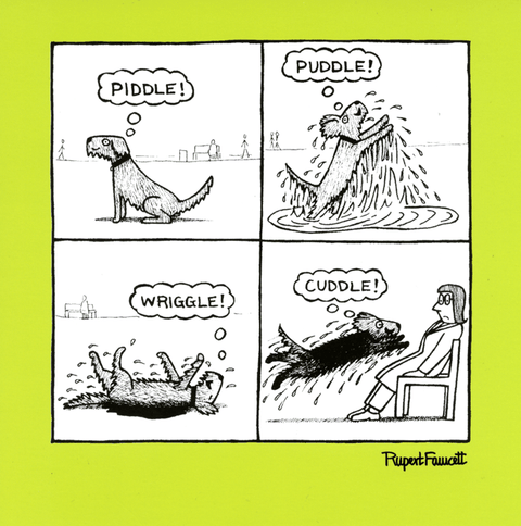 Funny CardsWoodmansterneComedy Card CompanyPiddle, Puddle, Cuddle