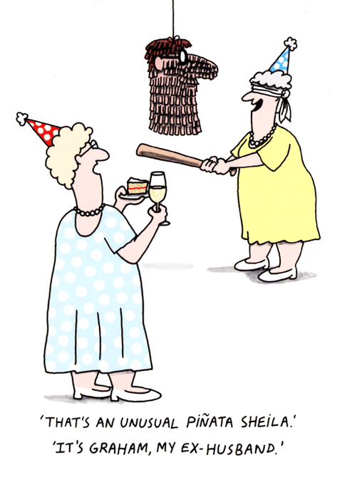 Funny CardsWoodmansterneComedy Card CompanyUnusual Pinata