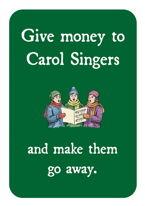 Funny Christmas cardsComedy Card CompanyComedy Card CompanyCarol Singers