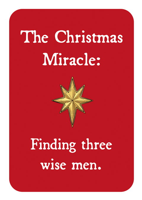Funny Christmas cardsComedy Card CompanyComedy Card CompanyChristmas Miracle