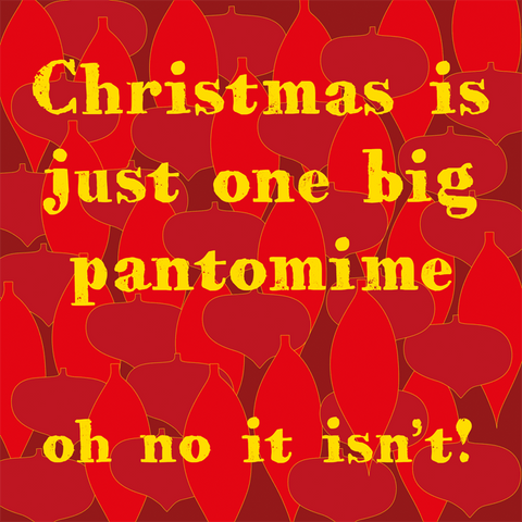 Funny Christmas cardsComedy Card CompanyComedy Card CompanyChristmas - One big Pantomime