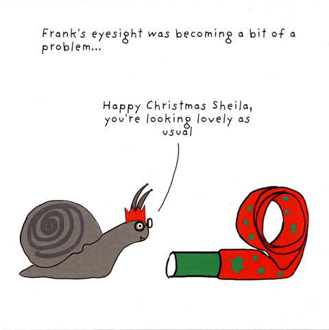 Funny Christmas cardsNot at All JackComedy Card CompanyChristmas - Eyesight