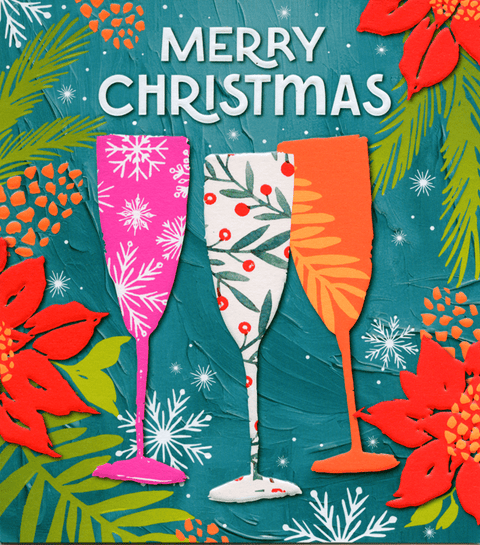 Funny Christmas cardsPigmentComedy Card CompanyGesso - Merry Christmas