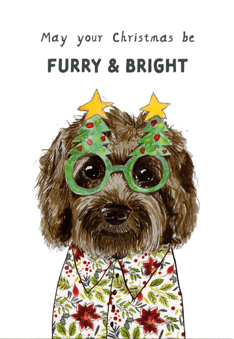 Funny Christmas cardsRosie Made a ThingComedy Card CompanyFurry and Bright
