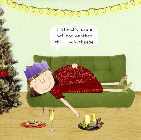 Funny Christmas cardsRosie Made a ThingComedy Card CompanyNot eat another thing