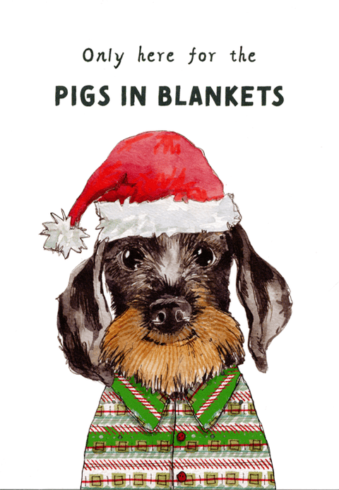 Funny Christmas cardsRosie Made a ThingComedy Card CompanyPigs in Blankets