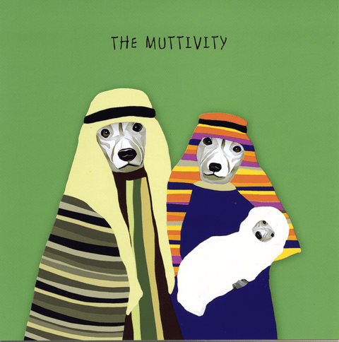 Funny Christmas cardsSally ScaffardiComedy Card CompanyMuttivity