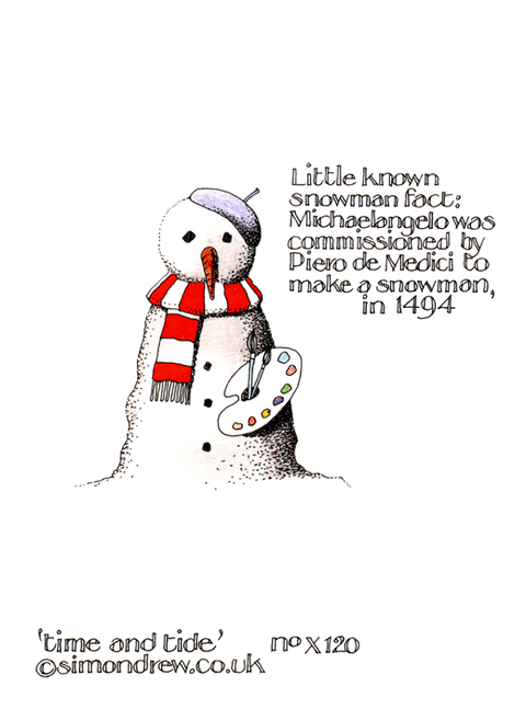 Funny Christmas cardsSimon DrewComedy Card CompanyTime and Tide