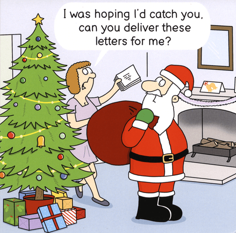 Funny Christmas cardsTwizlerComedy Card CompanyDeliver these for me