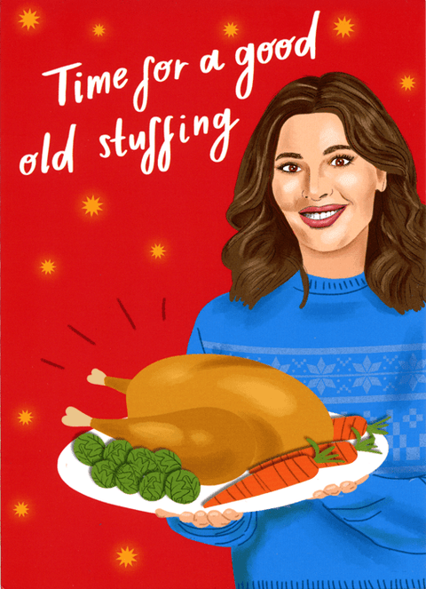 Funny Christmas cardsUK GreetingsComedy Card CompanyGood stuffing