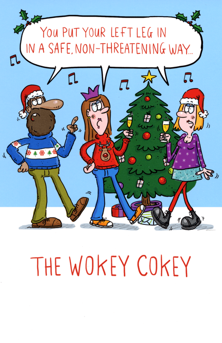 Funny Christmas cardsUK GreetingsComedy Card CompanyWokey Cokey