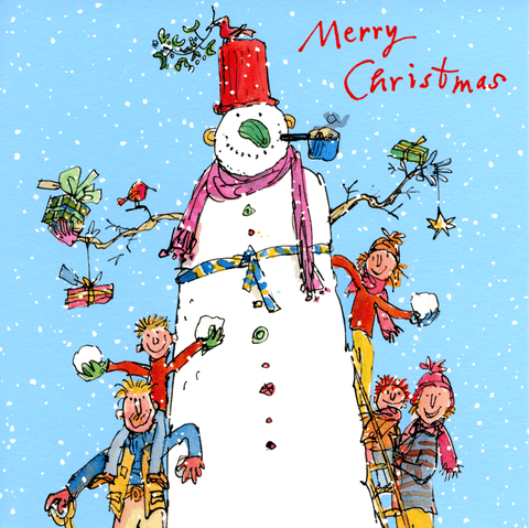 Funny Christmas cardsWoodmansterneComedy Card CompanySnowman - Quentin Blanke