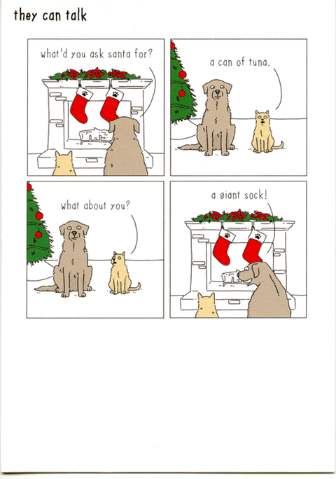 Funny Christmas cardsWoodmansterneComedy Card CompanyWhat did you ask for?
