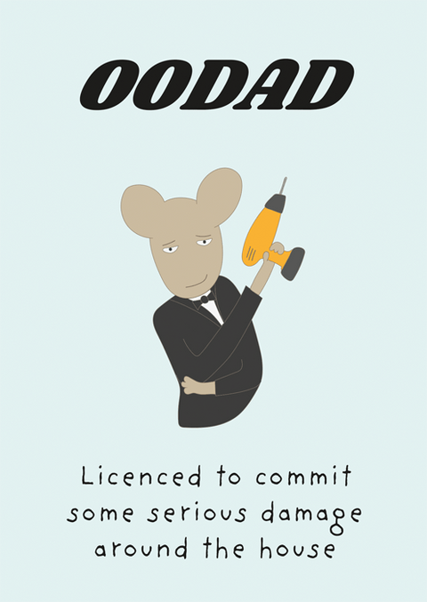 Funny Father's Day CardsComedy Card CompanyComedy Card CompanyDad - Serious Damage