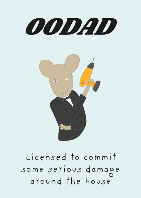 Funny Father's Day CardsComedy Card CompanyComedy Card CompanyDad - Serious Damage