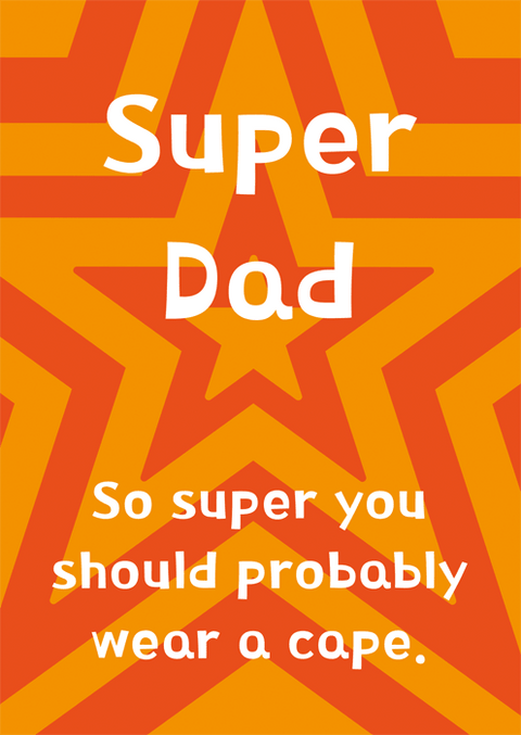 Funny Father's Day CardsComedy Card CompanyComedy Card CompanySuper Dad