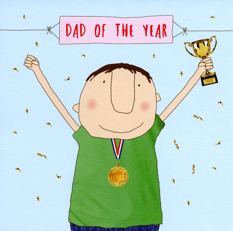 Funny Father's Day CardsRosie Made a ThingComedy Card CompanyDad of the Year