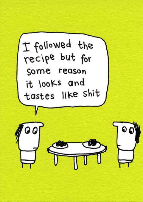 Funny Greeting CardBrainbox CandyComedy Card CompanyFollowed recipe