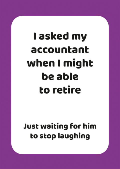 Funny Greeting CardComedy Card CompanyComedy Card CompanyAccountant