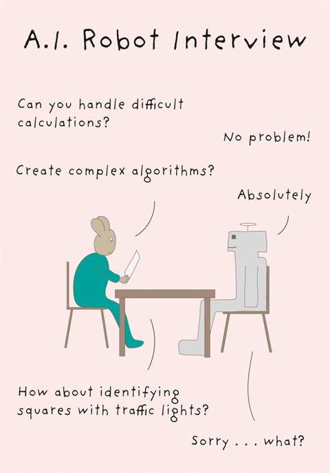 Funny Greeting CardComedy Card CompanyComedy Card CompanyA.I. Robot