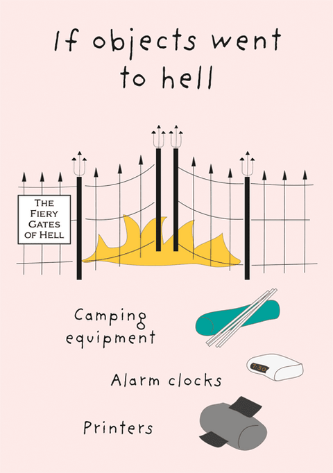 Funny Greeting CardComedy Card CompanyComedy Card CompanyObjects in Hell