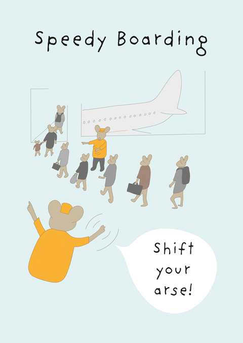 Funny Greeting CardComedy Card CompanyComedy Card CompanySpeedy Boarding