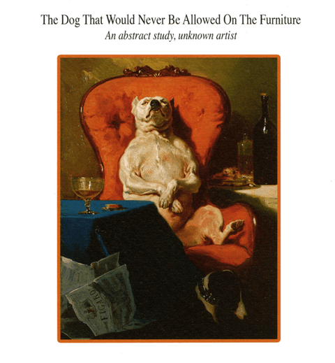 Funny Greeting CardEmotional RescueComedy Card CompanyDog not allowed on furniture