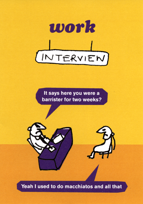 Funny Greeting CardModern TossComedy Card CompanyBarrister